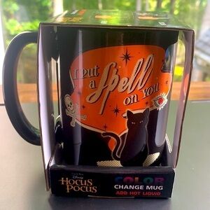 NEW in box NIB Disney Zak Hocus Pocus Color Change Halloween Mug 15oz